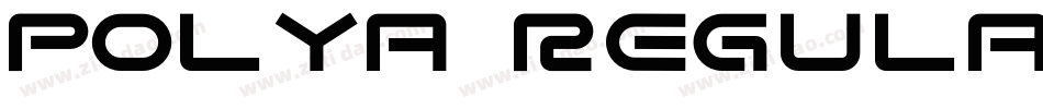 POLYA Regular字体转换